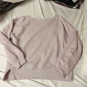 Hollister Soft Blush Crew Neck Sweater